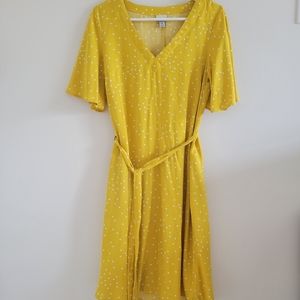 Yellow summer dress with POCKETS ☀️